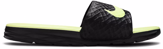 Nike Benassi Solarsoft 'Black Volt' 705474-070 Nike Benassi Solarsoft 'Black Volt' 705474-070