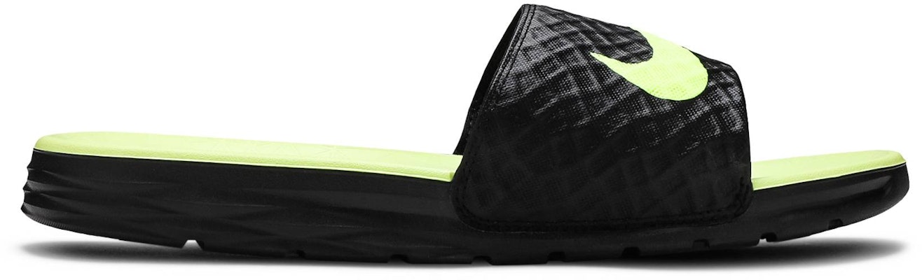Nike Benassi Solarsoft 'Black Volt' 705474-070 Buy Nike Benassi Solarsoft 'Black Volt' 705474-070