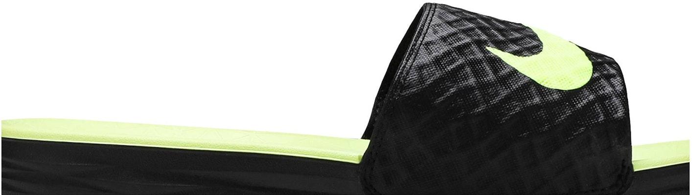 Nike Benassi Solarsoft 'Black Volt' 705474-070 Order Nike Benassi Solarsoft 'Black Volt' 705474-070