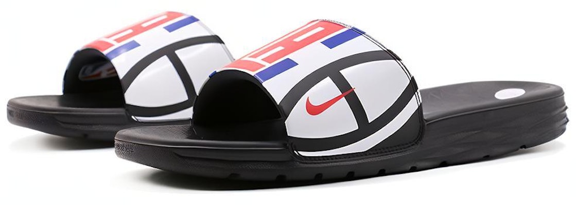 Nike BENASSI SOLARSOFT NBA 'Black' 917551-005 Lookbook Nike BENASSI SOLARSOFT NBA 'Black' 917551-005
