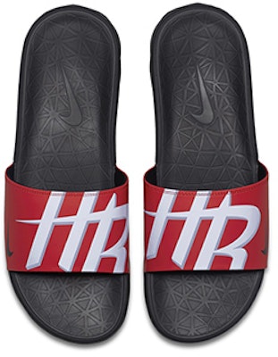 Nike Benassi Solarsoft NBA 'Houston Rockets Sandalia' 917551-602 Lookbook Nike Benassi Solarsoft NBA 'Houston Rockets Sandalia' 917551-602