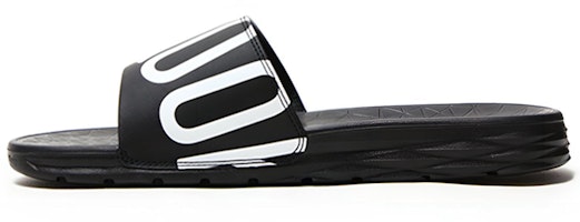 Nike BENASSI SOLARSOFT NBA Slide 'Brooklyn Black' 917551-002 Nike BENASSI SOLARSOFT NBA Slide 'Brooklyn Black' 917551-002