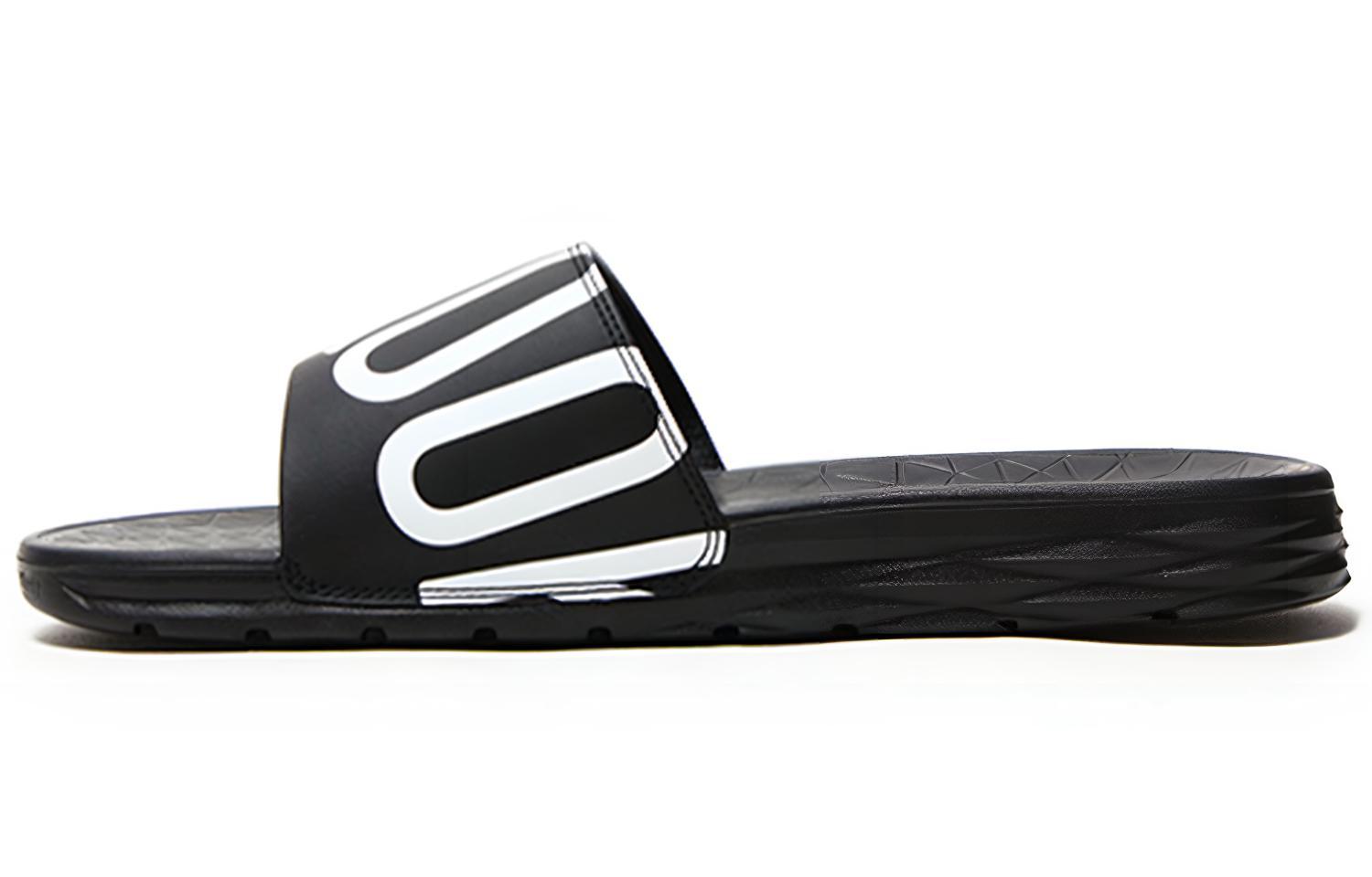 Buy Nike BENASSI SOLARSOFT NBA Slide 'Brooklyn Hitam' 917551-002