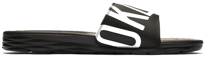 Nike BENASSI SOLARSOFT NBA Sandalia 'Brooklyn Negro' 917551-002 Order Nike BENASSI SOLARSOFT NBA Sandalia 'Brooklyn Negro' 917551-002