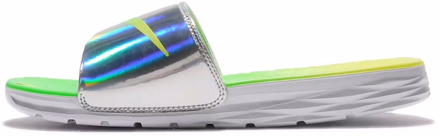 Nike Benassi Solarsoft Olyfed 'Yellow Green' 835553-371 Nike Benassi Solarsoft Olyfed 'Yellow Green' 835553-371