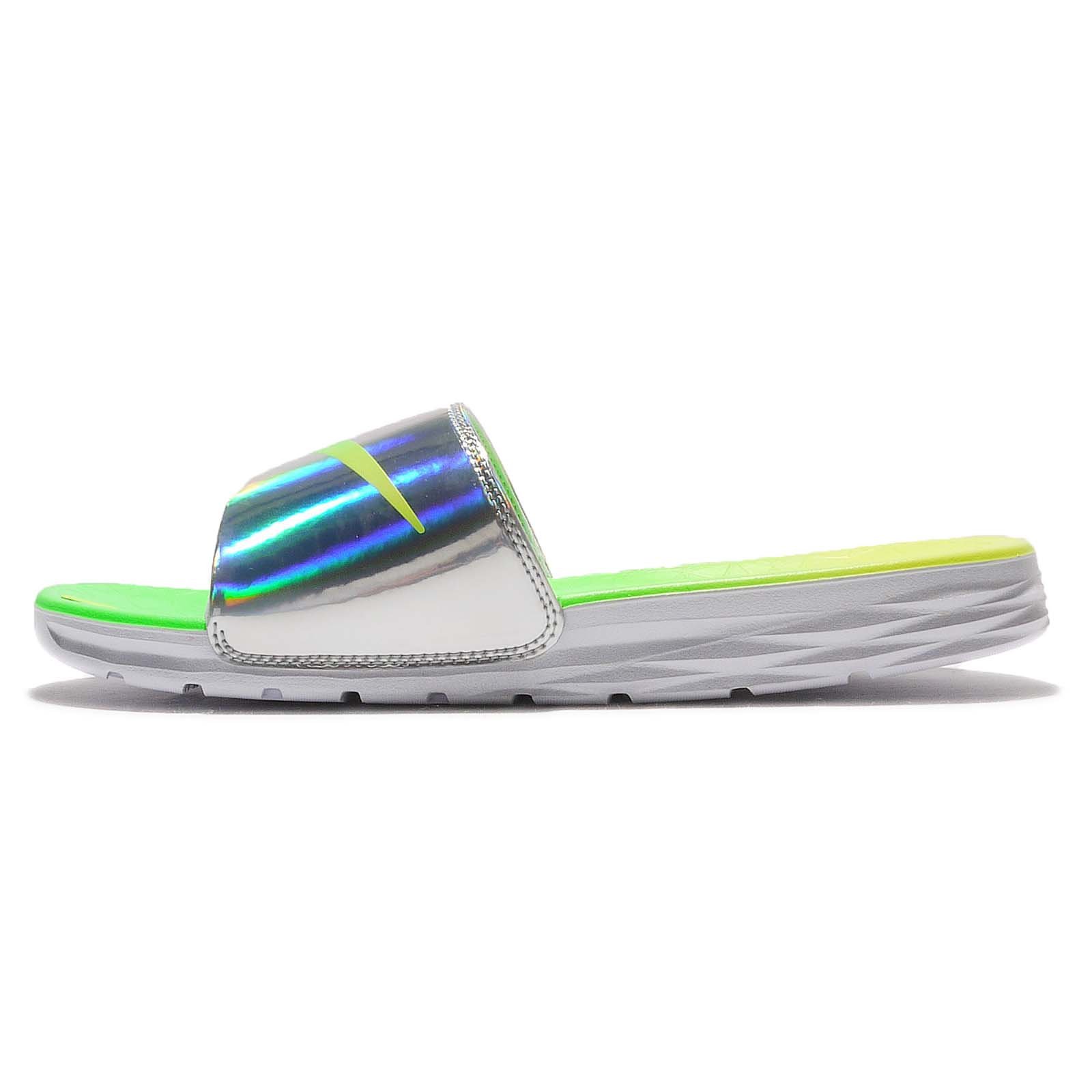 Nike Benassi Solarsoft Olyfed 'Yellow Green' 835553-371