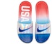 Lookbook Nike Benassi Solarsoft Olyfed Slide 'Team USA' Lelaki Sandal. 835553-461
