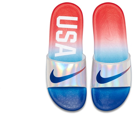 Sandal Nike Benassi Solarsoft Olyfed 'Tim USA' 835553-461 Lookbook Sandal Nike Benassi Solarsoft Olyfed 'Tim USA' 835553-461