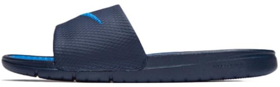ナイキ ベナッシ ソーラーソフト スライド (黒/青) 431884-440 Buy ナイキ ベナッシ ソーラーソフト スライド (黒/青) 431884-440