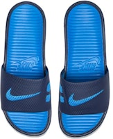 Sandal Sukan Nike Benassi Solarsoft Hitam Biru 431884-440 Shop Sandal Sukan Nike Benassi Solarsoft Hitam Biru 431884-440