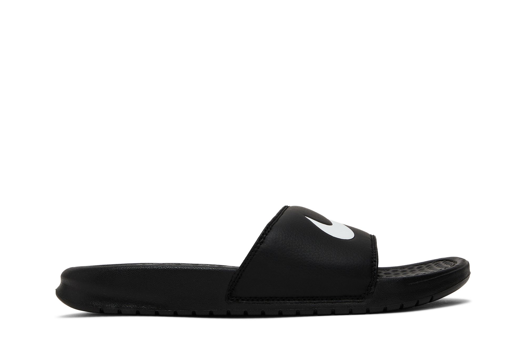 Nike Benassi Swoosh Slide 'Black White' 312618-011