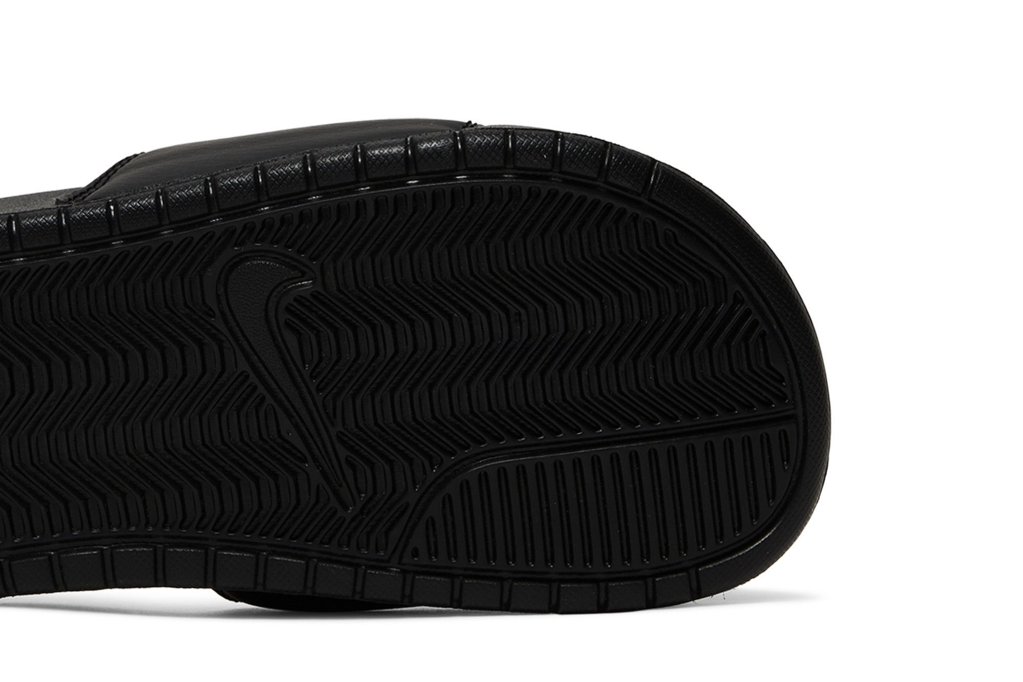 Details for Nike Benassi Swoosh Slide 'Hitam Putih' 312618-011