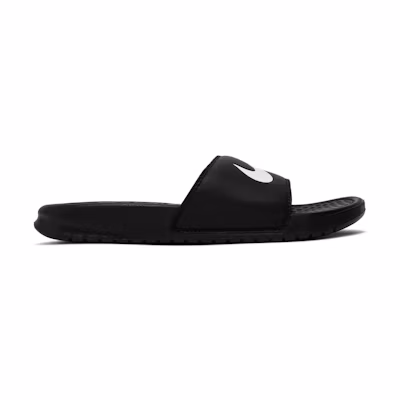 Nike Benassi Swoosh Slide 'Black White'
