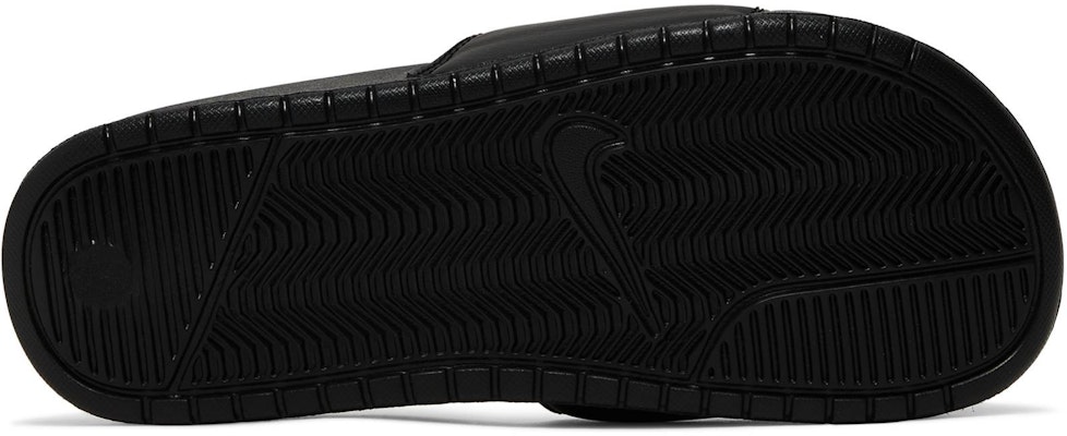 Nike Benassi Swoosh 黑 / 白色 運動拖鞋 男女款 黑白色 Shop Nike Benassi Swoosh 黑 / 白色 運動拖鞋 男女款 黑白色