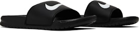 Cheap Nike Benassi Swoosh Slide 'Hitam Putih' 312618-011