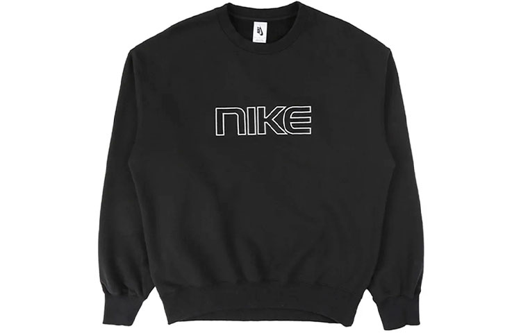 Order Nike Big Letter Logo Pullover Sweatshirt Black AV8276-010