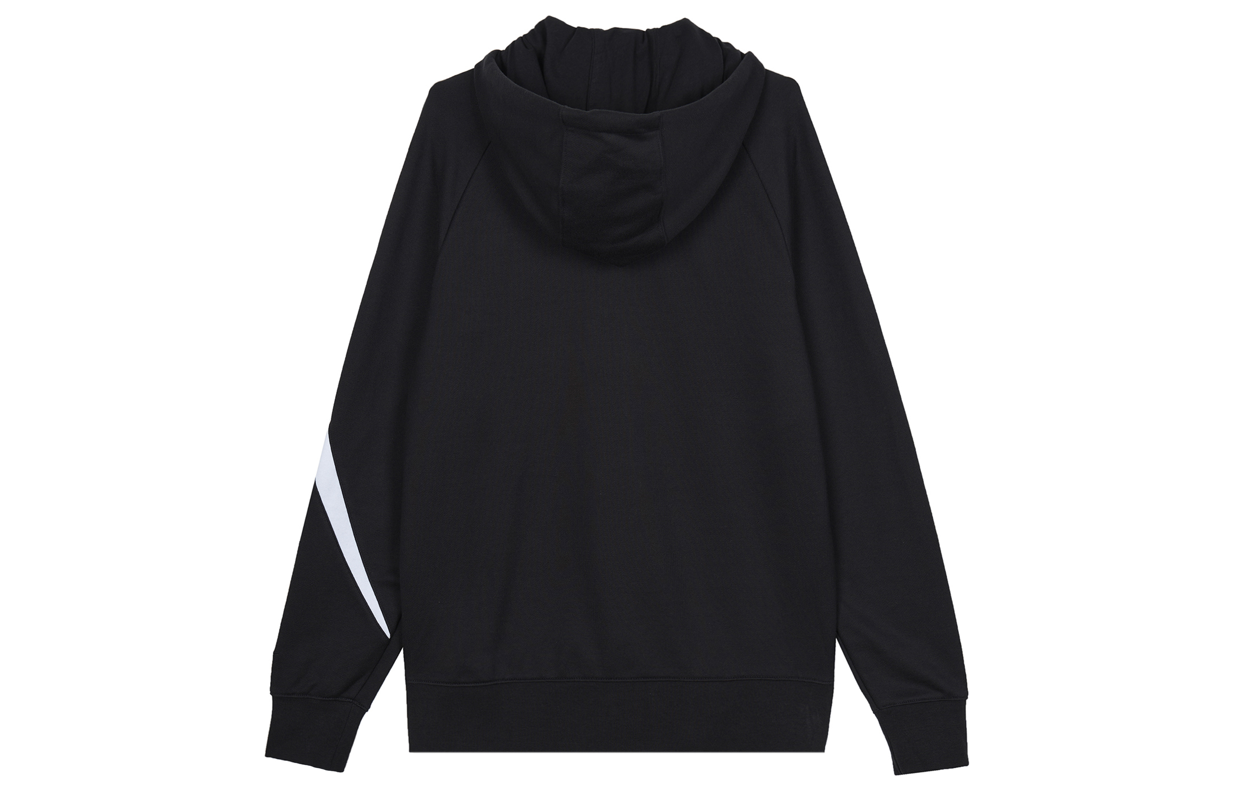 Lookbook Nike Big Swoosh Hoodie Jaket Hitam dengan Resleting AR3085-010