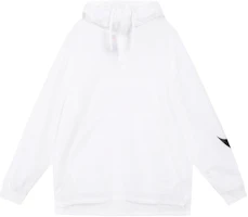 Nike Big Swoosh Half-Zip Hooded Waterproof Windbreaker Jacket White Mens CW6207-100 Nike Big Swoosh Half-Zip Hooded Waterproof Windbreaker Jacket White Mens CW6207-100