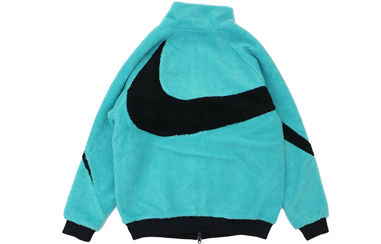 Nike Big Swoosh Limited Edition Men’s Reversible Fleece Jacket Blue BQ6546-301 圖 3