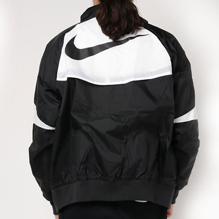 Nike Big Swoosh Packable Jacket - Spring Asian Edition Black AR2210-012 圖 7