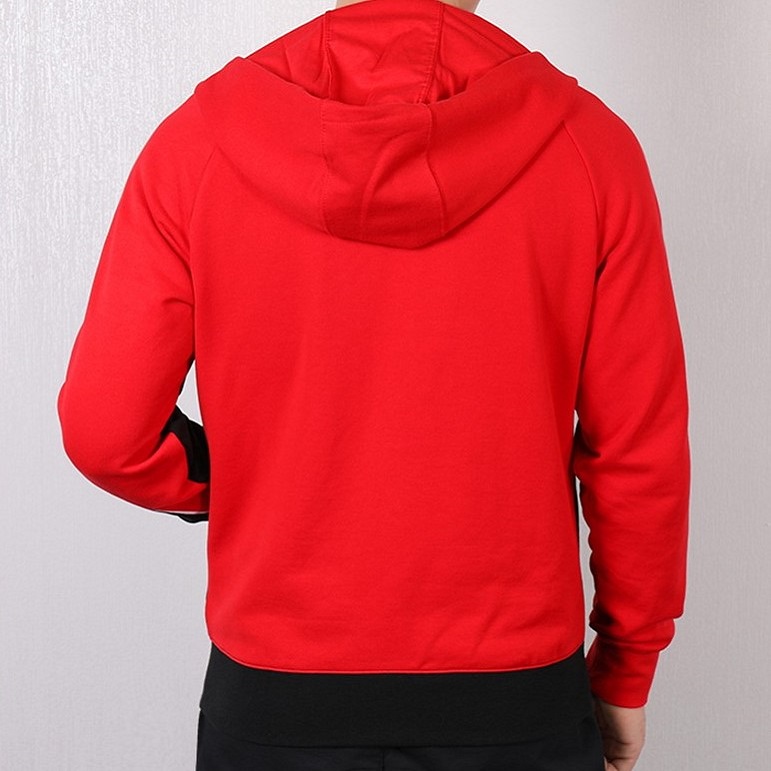 Nike Big Swoosh Retro Colorblock Hoodie with Zipper for Men AR3085-657 圖 5