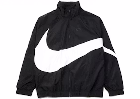 Nike Big Swoosh Retro Colorblock Track Jacket Black Sportswear AR3132-010 Nike Big Swoosh Retro Colorblock Track Jacket Black Sportswear AR3132-010