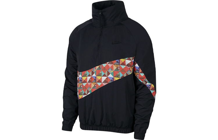 Order Nike Big Swoosh Retro Colorblock Track Jacket Black Menswear CI7690-010