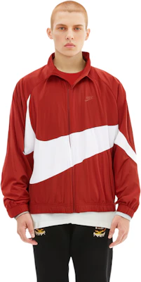 Jaket Nike Big Swoosh Retro Sportswear Full-Zip Merah Pria Musim Semi AR3133-658 Cheap Jaket Nike Big Swoosh Retro Sportswear Full-Zip Merah Pria Musim Semi AR3133-658