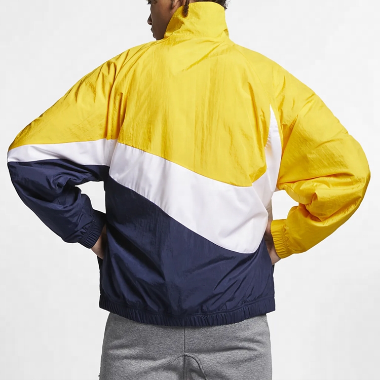 Purchase Nike Big Swoosh Retro Windbreaker Jacket Yellow Vintage Style AR3133-728