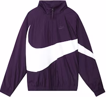 Nike Big Swoosh Sportswear Full-Zip Woven Jacket Purple Spring Edition AR3133-525 Nike Big Swoosh Sportswear Full-Zip Woven Jacket Purple Spring Edition AR3133-525