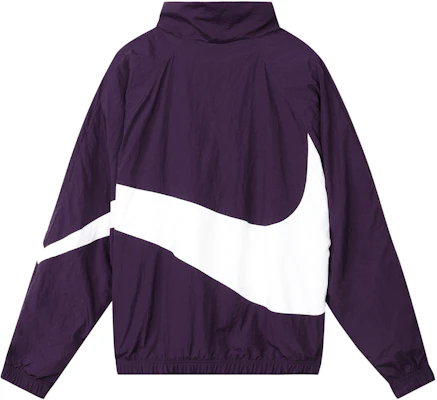 Nike Big Swoosh Sportswear Full-Zip Woven Jacket Purple Spring Edition AR3133-525 Lookbook Nike Big Swoosh Sportswear Full-Zip Woven Jacket Purple Spring Edition AR3133-525