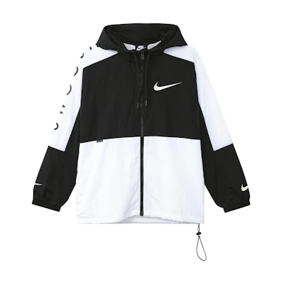 Nike Black & White Casual Sport Hoodie Jacket Spring Edition DJ4131-010