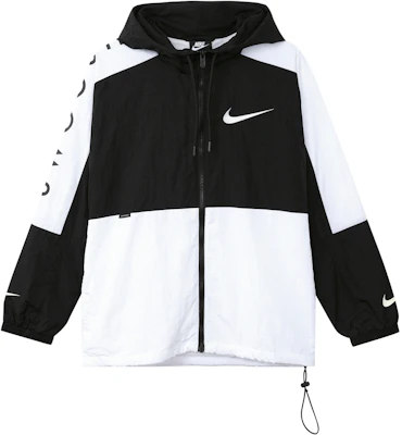 耐克黑白休闲运动连帽夹克春季版 DJ4131-010 Order 耐克黑白休闲运动连帽夹克春季版 DJ4131-010