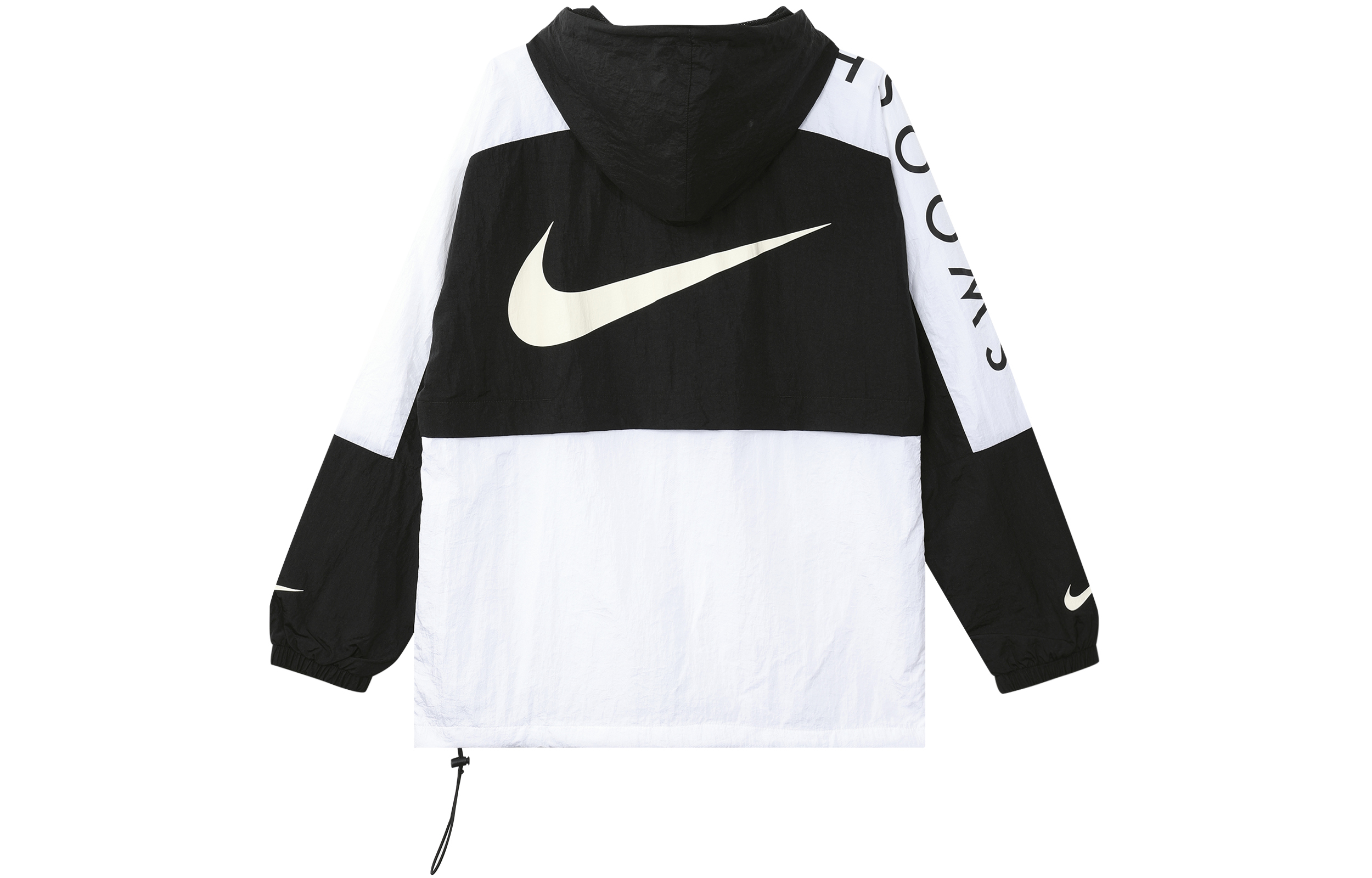 Lookbook 耐克黑白休闲运动连帽夹克春季版 DJ4131-010