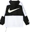 Lookbook 耐克黑白休闲运动连帽夹克春季版 DJ4131-010