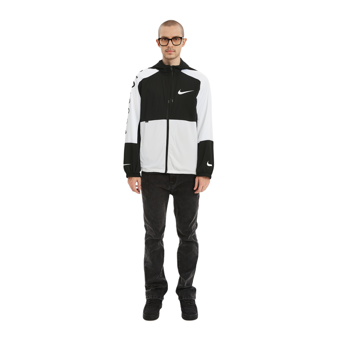 Details for 耐克黑白休闲运动连帽夹克春季版 DJ4131-010