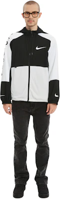 耐克黑白休闲运动连帽夹克春季版 DJ4131-010 Details for 耐克黑白休闲运动连帽夹克春季版 DJ4131-010