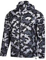 Nike Black Camo Loose Fit Zip-Up Jacket BV2980-010 Nike Black Camo Loose Fit Zip-Up Jacket BV2980-010