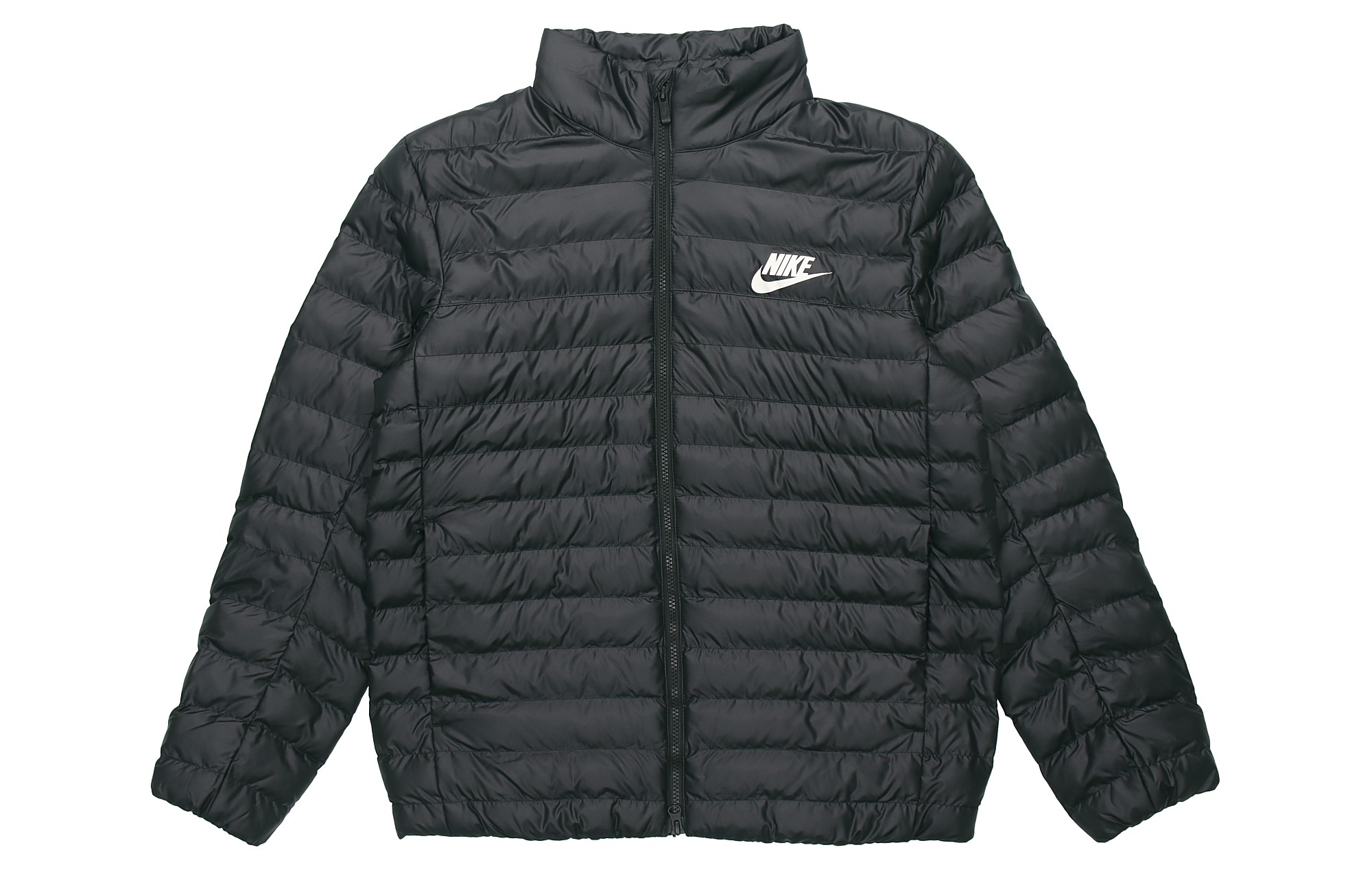 Nike Black Casual Cotton Padded Jacket with Stand Collar BV4686-010 圖 2