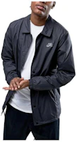 Nike Black Casual Logo Long-Sleeve Polo Jacket 829509-010 Nike Black Casual Logo Long-Sleeve Polo Jacket 829509-010