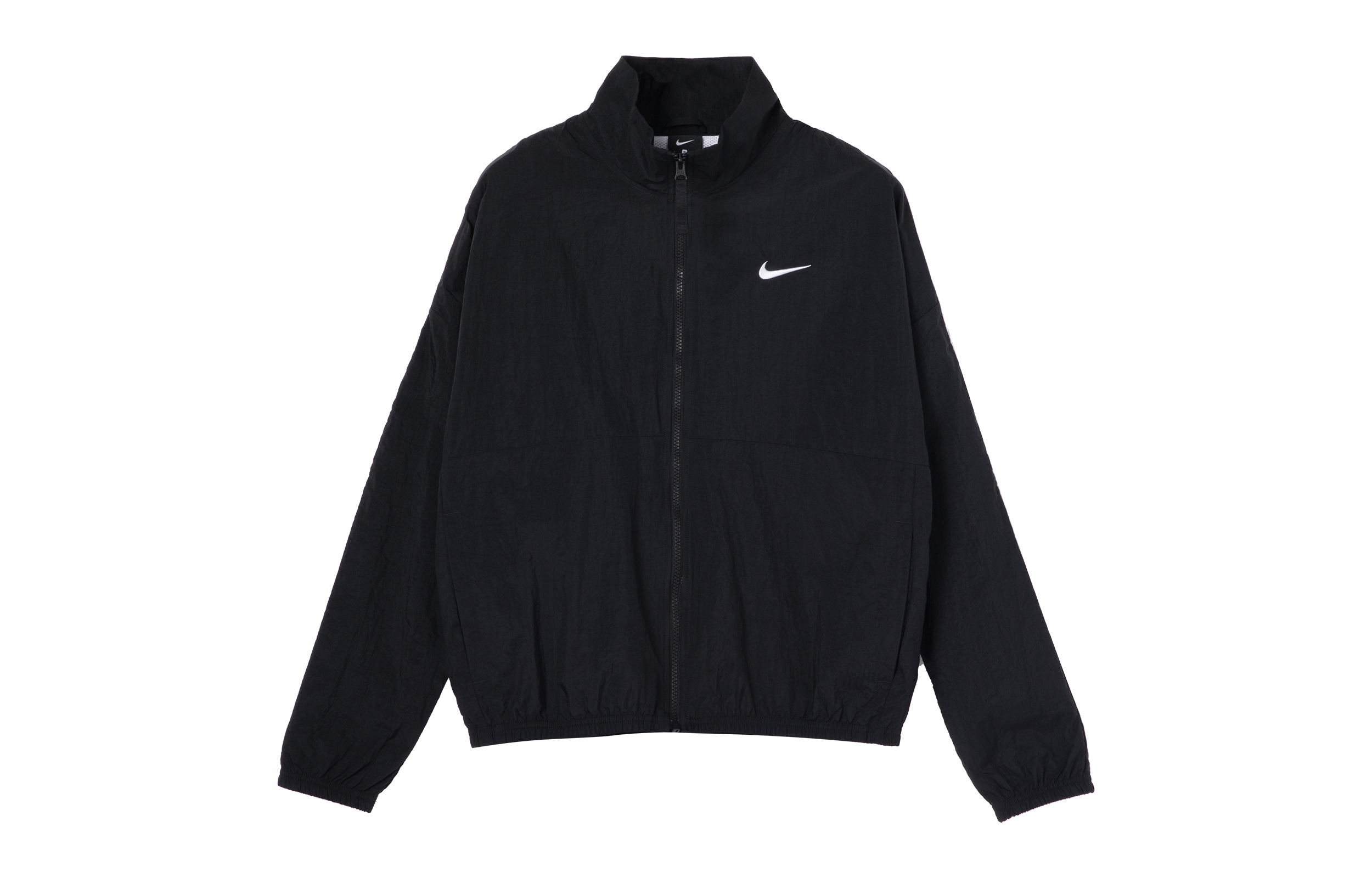 Nike Black Colorblock Logo Print Jacket CW7349-010