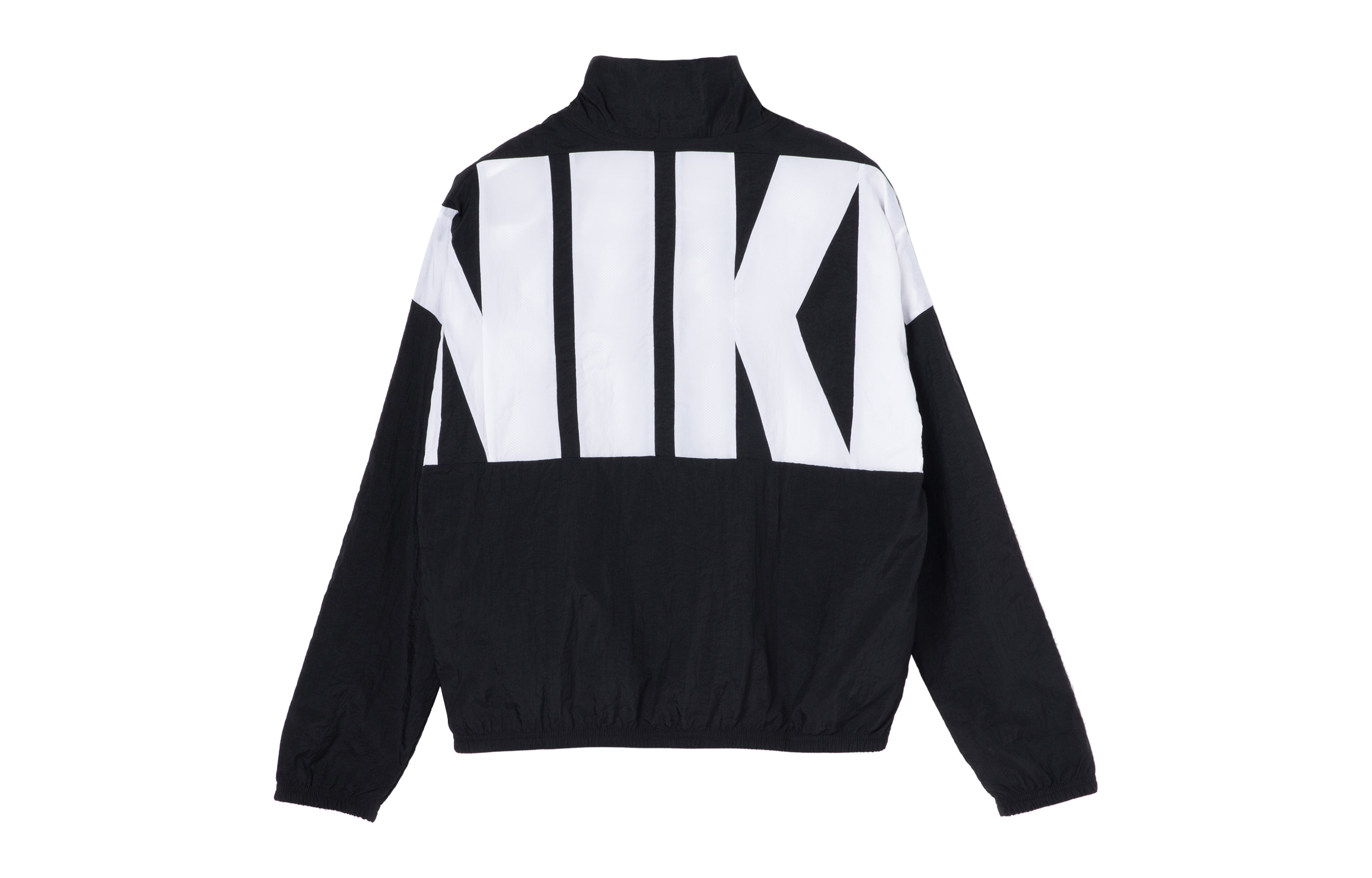 Nike Black Colorblock Logo Print Jacket CW7349-010 圖 3