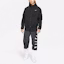 Shop Nike Jaket Warna Hitam dengan Logo Print Colorblock CW7349-010