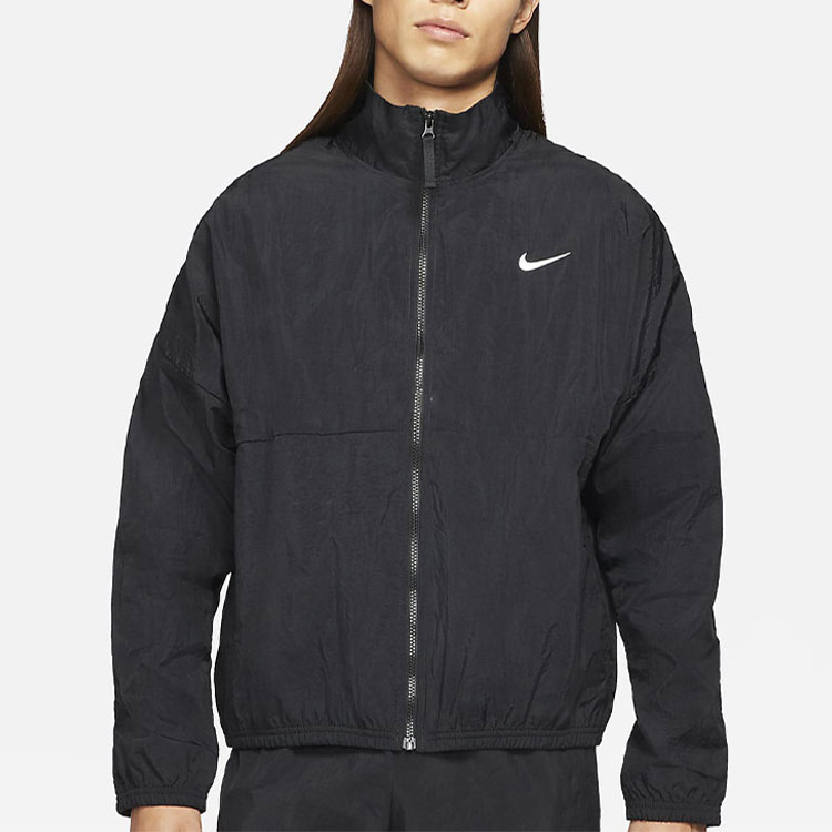 Nike Black Colorblock Logo Print Jacket CW7349-010 圖 5