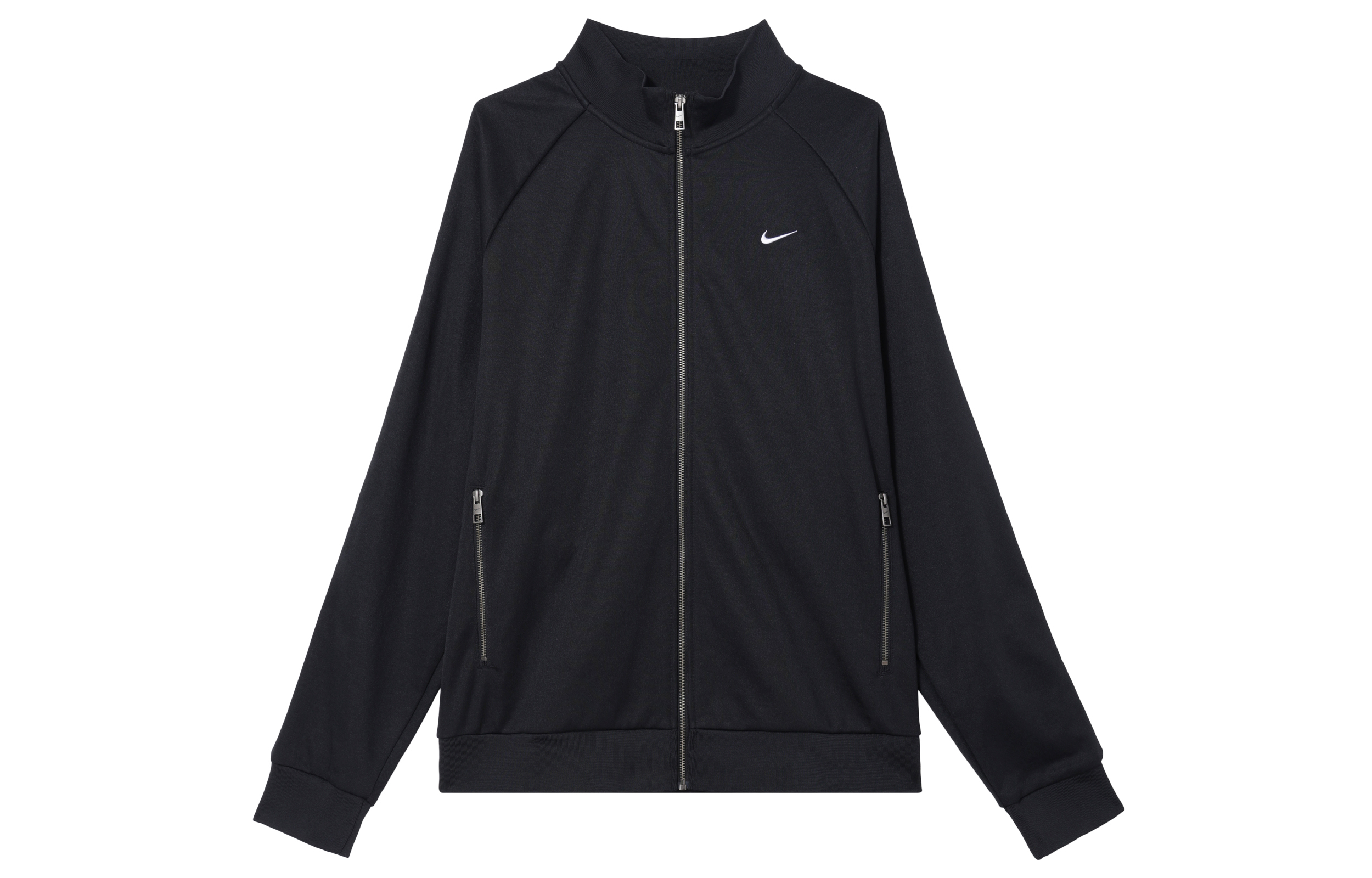 Nike Black Embroidered Logo Zip-Up High Neck Jacket DQ5003-010