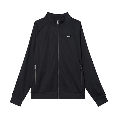 Nike Black Embroidered Logo Zip-Up High Neck Jacket DQ5003-010