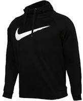 Nike Black Fleece-Lined Casual Sports Long Sleeve Pullover BQ8106-010 Nike Black Fleece-Lined Casual Sports Long Sleeve Pullover BQ8106-010