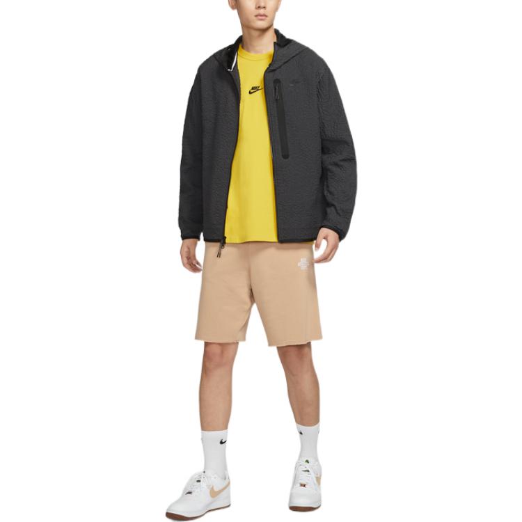 Nike Black Full-Zip Hoodie Jacket with Embroidered Logo DQ4323-010 圖 4