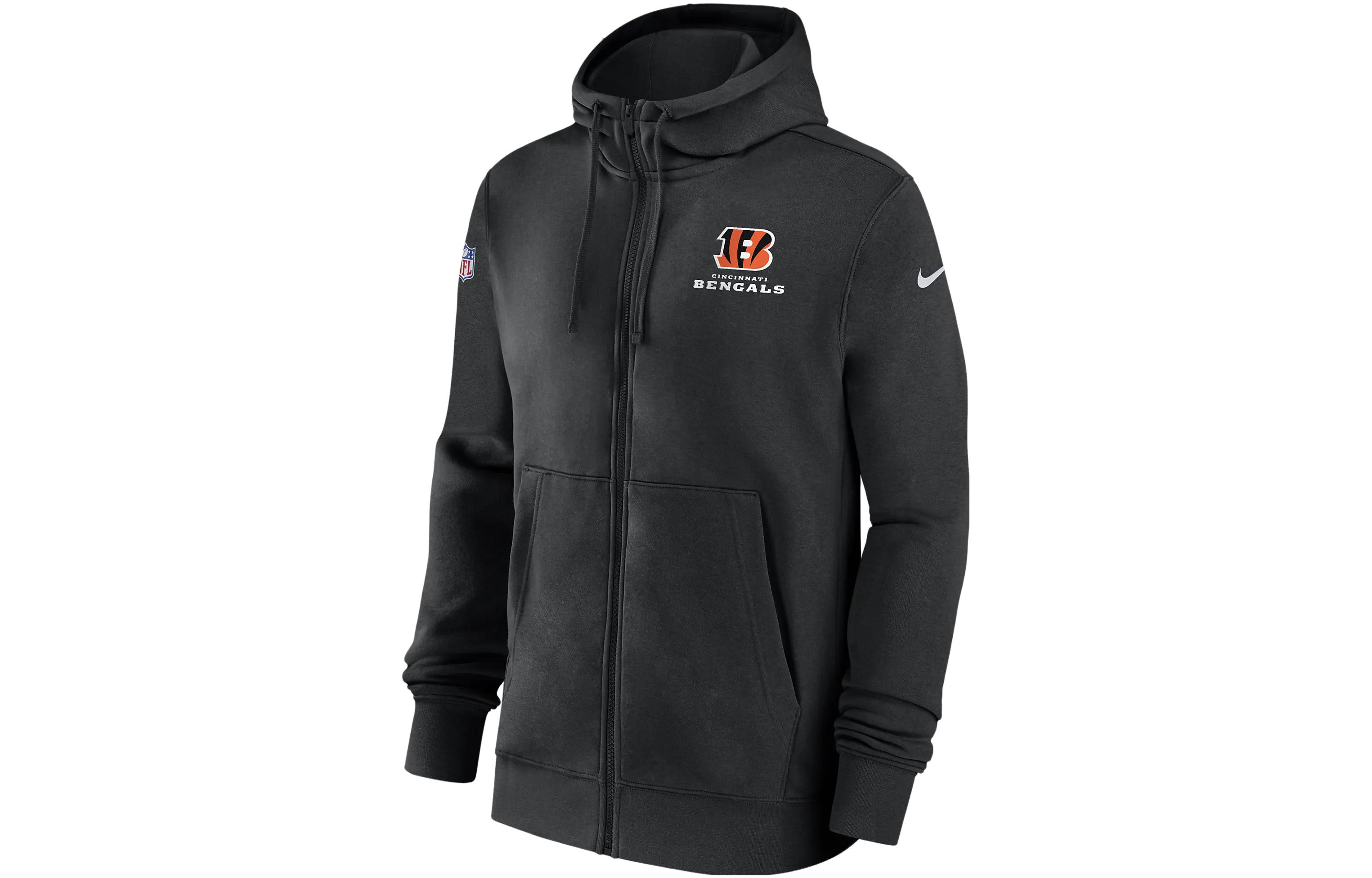 Nike Black Full-Zip Logo Hoodie 00MR00A9A-XNN
