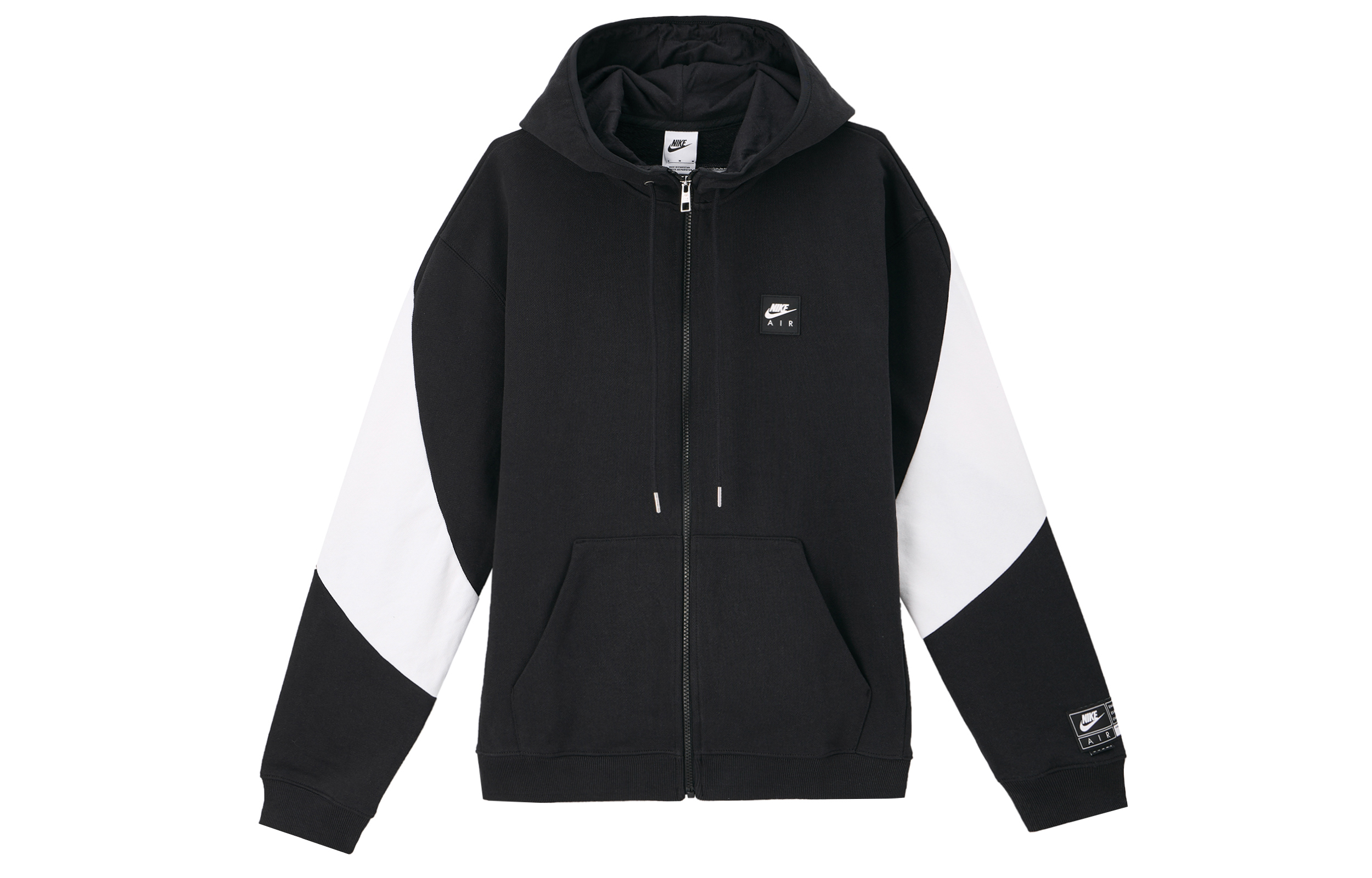 Nike Black Graphic Letter Design Sports Hoodie Jacket HJ0637-010